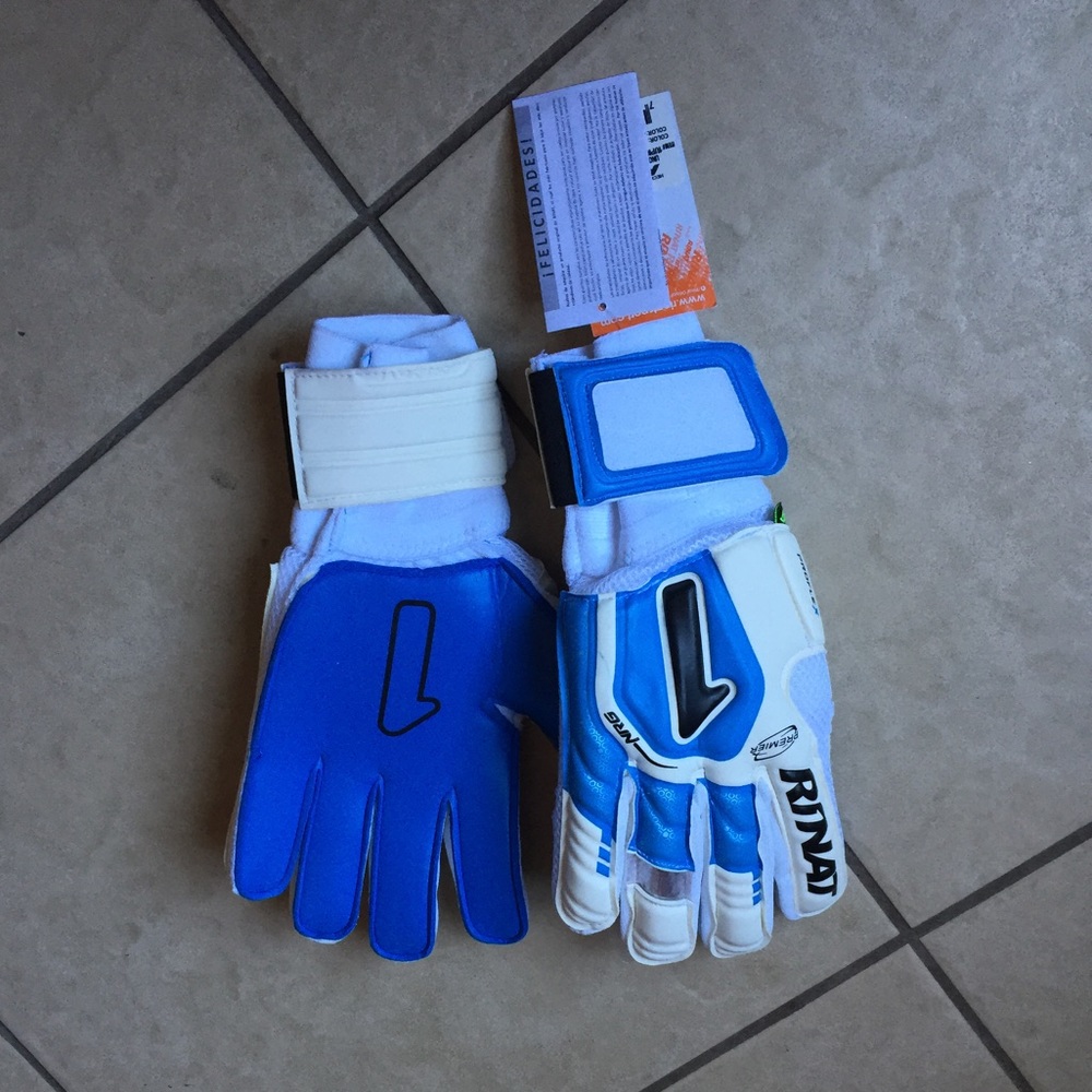 Black Friday sales!!!Rinat size 10 Blue Goalie Gloves